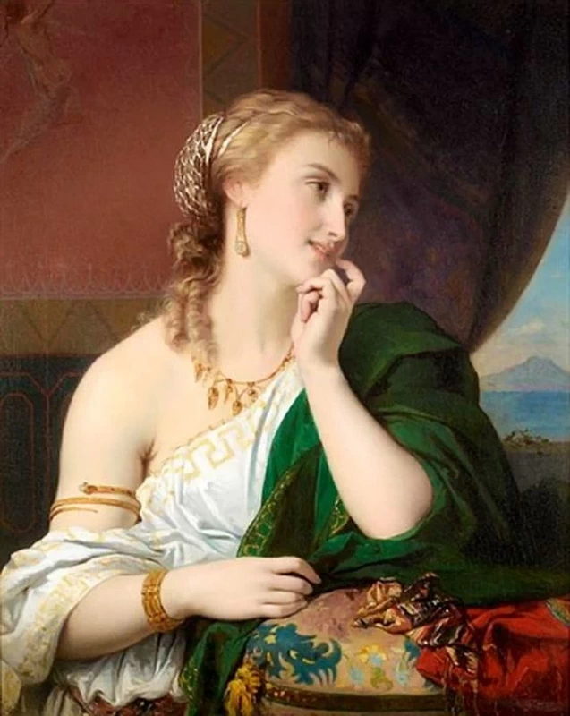 Pierre Olivier Joseph Coomans - Una bellezza napoletana